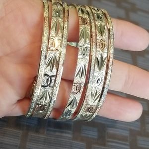 Brand new 7pc bangle set #1
